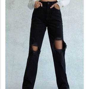 pacsun nwt 90s black boyfriend jeans